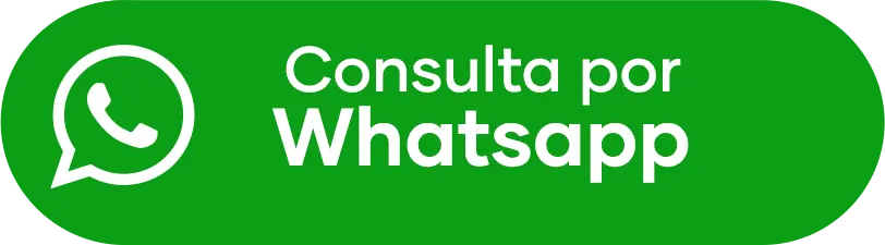 Bot&oacute;n verde de consulta por WhatsApp con texto blanco. Icono de WhatsApp a la izquierda del texto.