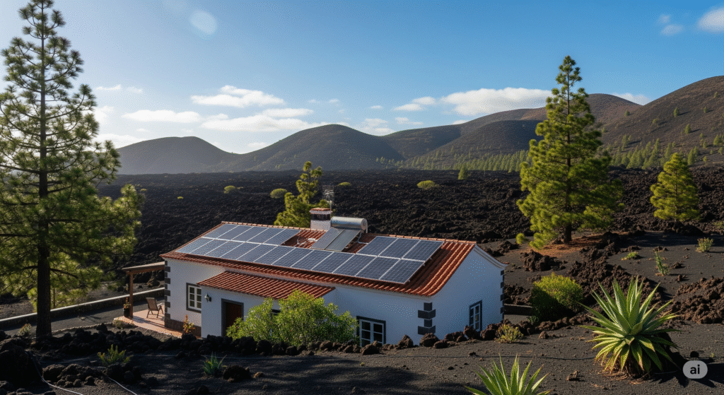 Bater&iacute;a virtual fotovoltaica La Palma