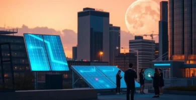 compañía eléctrica con batería virtual